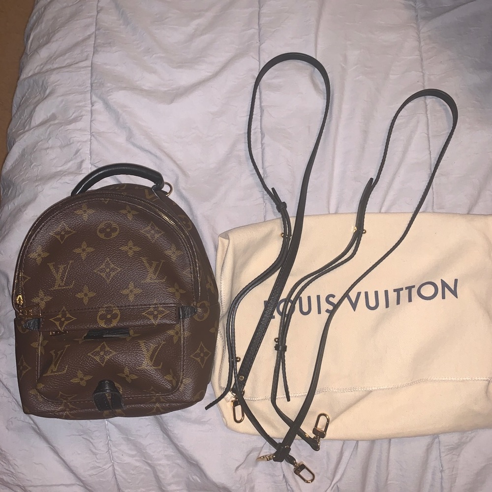 Louis. Vuitton mini. Palm Springs backpack